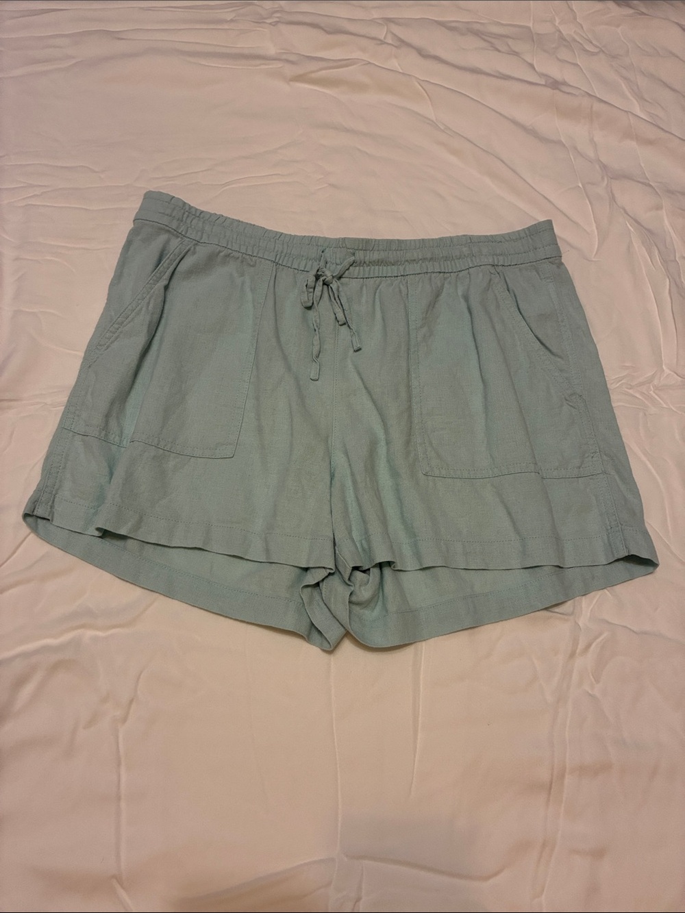 J. Crew linen blend shorts